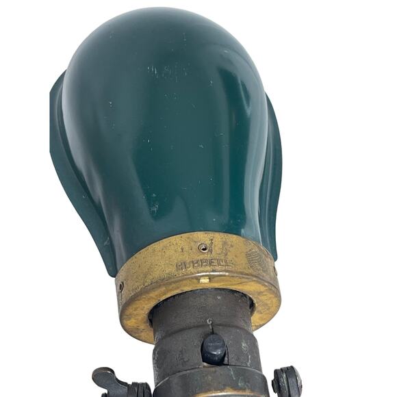Vintage Desk Lamp With Original Green Enameled Hubbell Shade - Picture 4 of 9